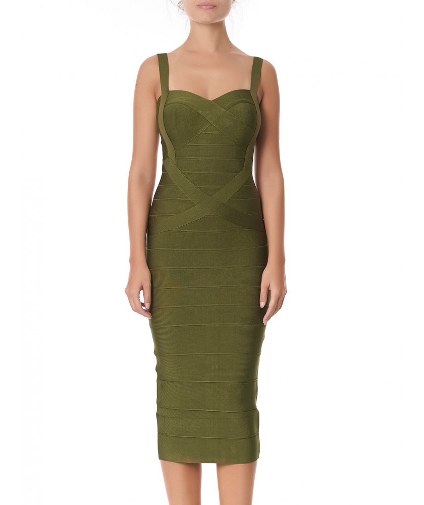 Ariel Olive Dress